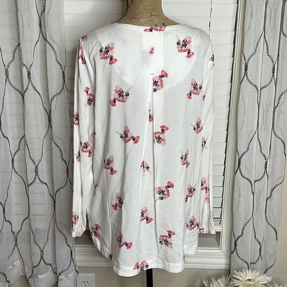 JOULES Floral long sleeve Blouse size 14 - Picture 5 of 8